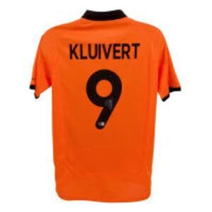 Patrick Kluivert Signed Holland National Team Jersey (Beckett)